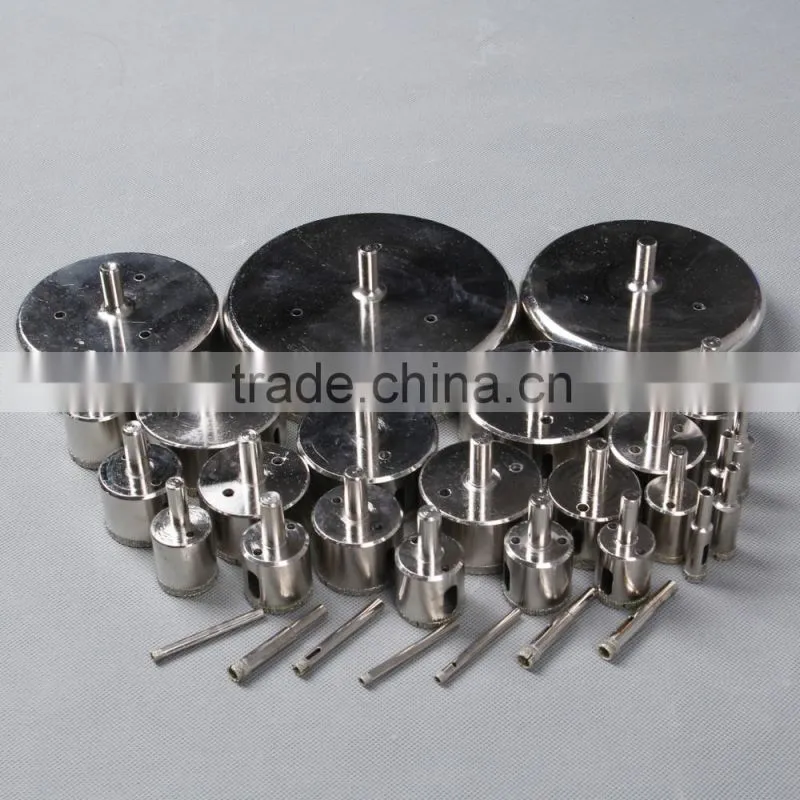 different sizes multifunctional diamond drill bits hole saw
