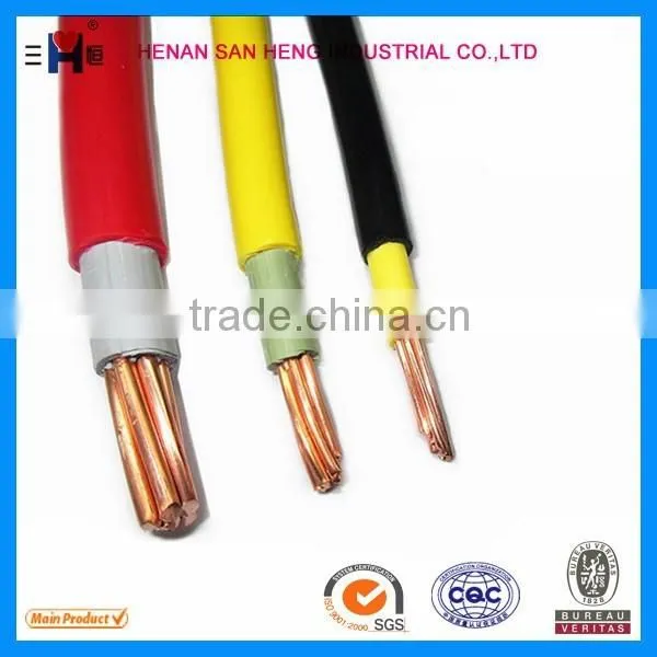 10mm electrical cables and wires PVC insulation and sheath Cable