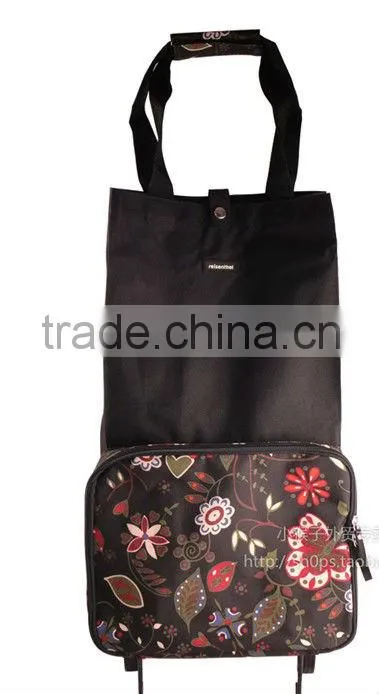 Hot style!foldable shopping bags shopping trolley bag