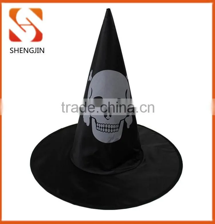 SJ-L6030 Halloween Bat print witch hat