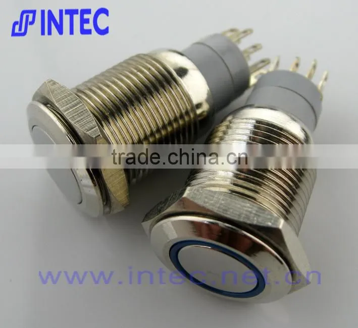 16mm Metal Pushbutton Switch Series