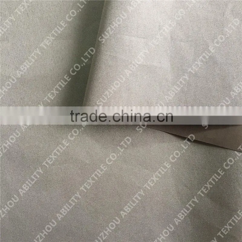 210T polyester pongee coated fabric/PU coated fabric/ raincoat fabric