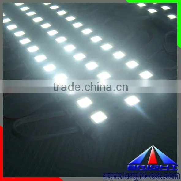 3 pcs cool white Samsung SMD 5630 3 chip Injection waterproof 10000k DC12V LED Module