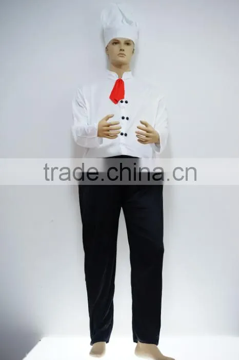 Adult Chubby chef costumes party costumes carnival dress halloween christmas dress career clothes