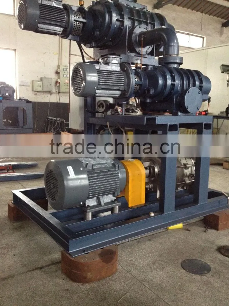 liquid ring roots vaccum pump system