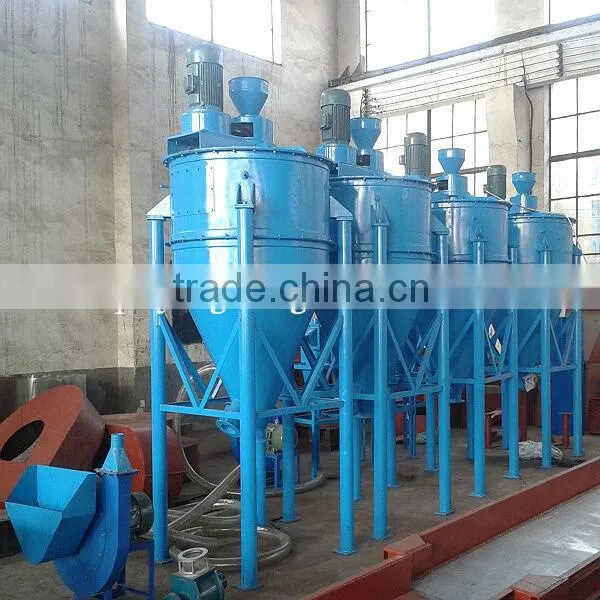 Tire fiber separator machine / waste tyre recycling machine