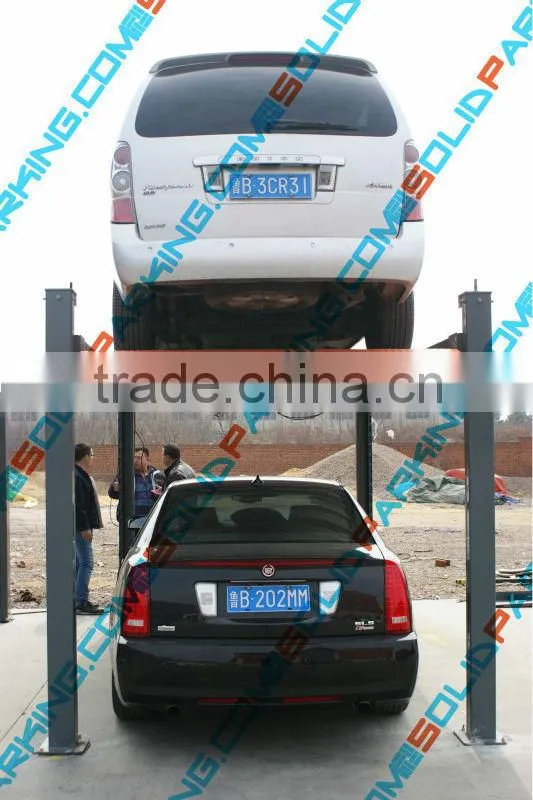 High capacity commercial grade design smart car parking system