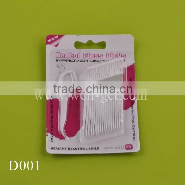 D001 Blister Dental Floss Pick