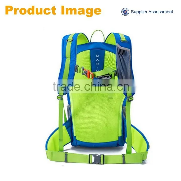 Latest Design fashion colorful outdoor waterproof 40L hiking bag for unisex