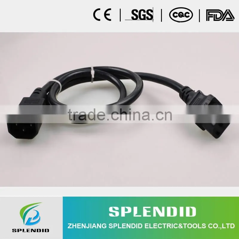 Ac power cord 3 pin cable