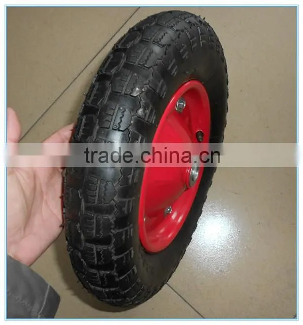 High quality wheelbarrow pneumatic air tyre 14x3.50-8