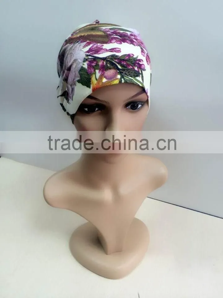 C073 new style print tube underscarf,muslim hats