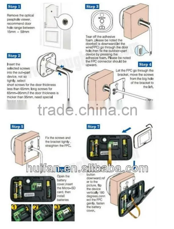 Visual Doorbell System HF-VD100