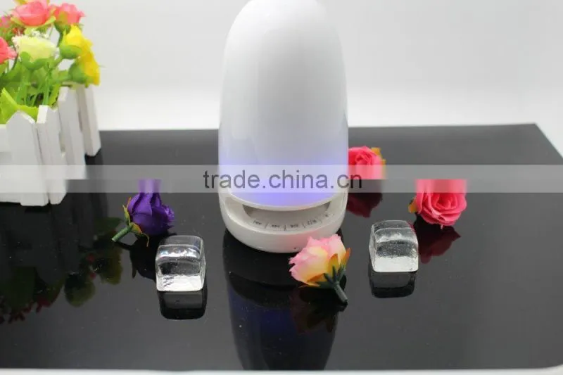2016New Portable Wireless Bluetooth LED Light Lamp Speaker Built-in FM Radio with Hands-free Calls