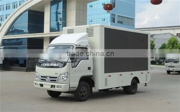 New foton LED mobile advertising truck,digital mobile display truck for sale