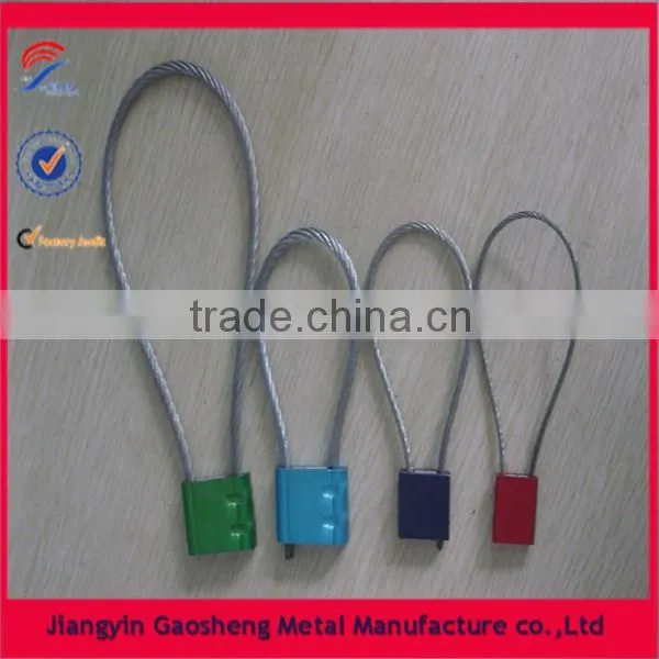 7x7 Different Colors Seal Locks Steel Wire Rope