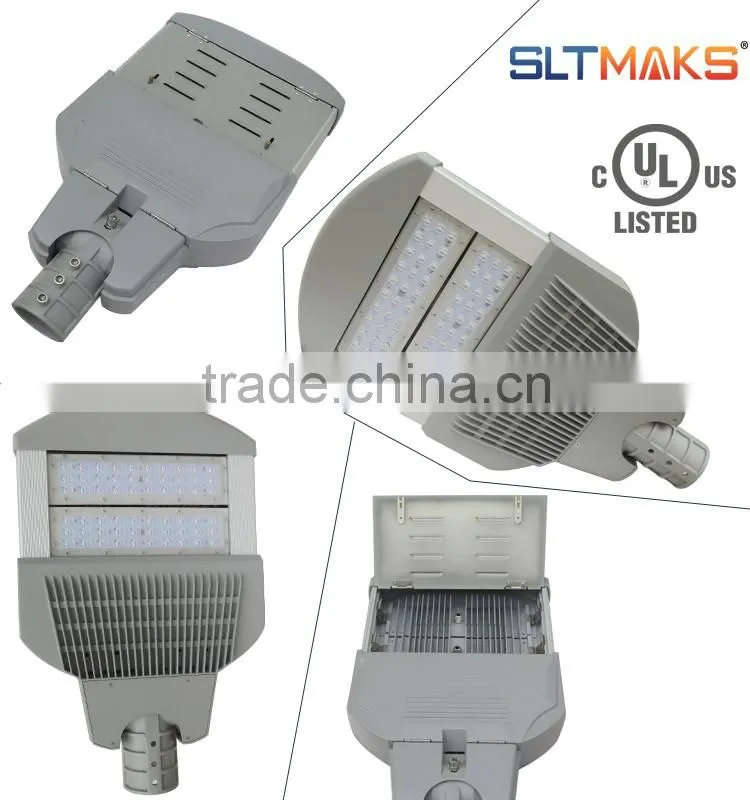 Waterproof cUL DLC UL 60w LED street light ip65 with 5 years warranty