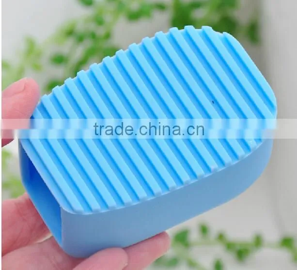 Mini eco-friendly silicone hand washing board