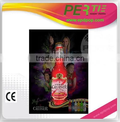 digital floor signage epop e paper display circular display jewellery counter display