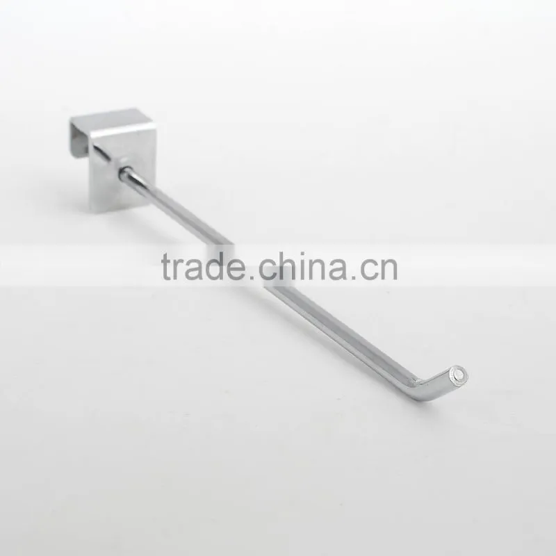 Metal Chrome Display Hook S Shape Hanging Tube Hooks