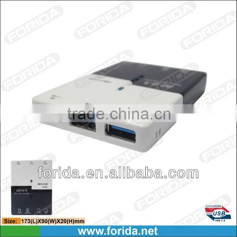 HI speed usb 3.0 combo card reader