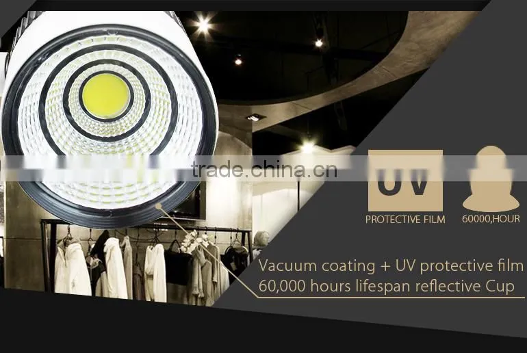 High lumen 20w led track light for indoor
