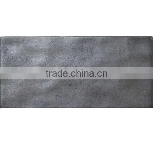 EMBOSS 100*200mm rustic metal ceramic kitchen tile porcelain floor tile