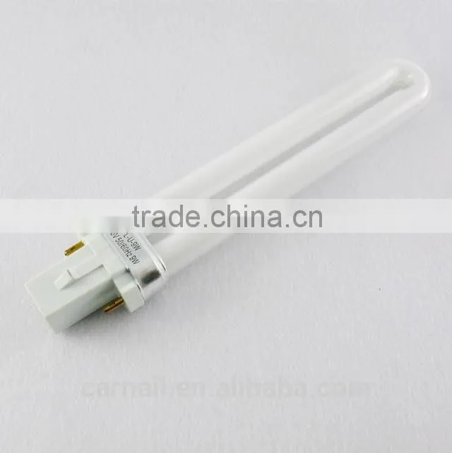 curing uv gel uv bulbs in uv nail lamp 9w uv bulbs