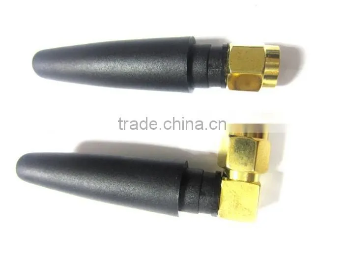 Rubber duck wimax internal antenna 2.4g with 3dbi sma connector