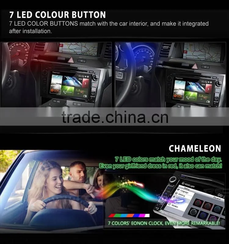 EONON D5156Z Black 7 Inch Digital Touch Screen GPS Car DVD Player For Opel /Vauxhall /Holden