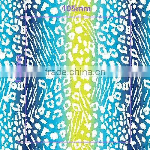 hot sale fashion printing silver sequin fabric
