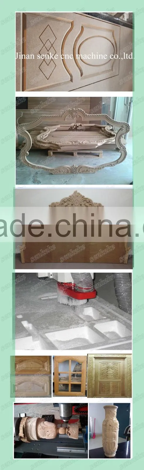 High Quality wood/foam/stone 4 axis milling machine automatic wood carving machine