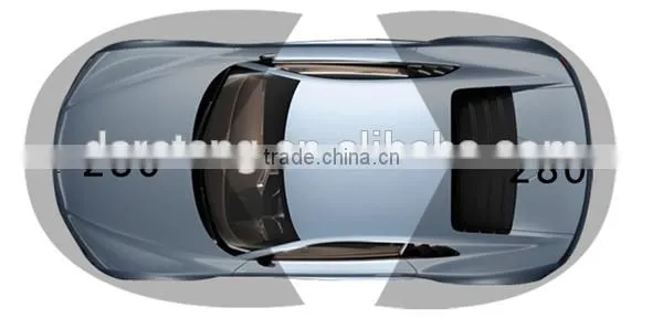 Factory direct 3.5 inch Full HD 1080P 360 degree Panoramic 4 lens car dvr