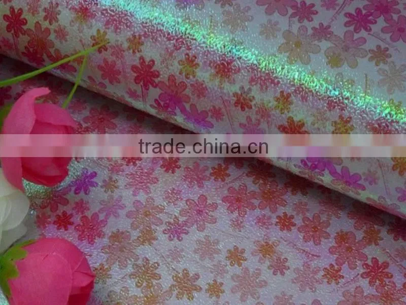 high quality Fantasy Fusible rainbow iridescent film
