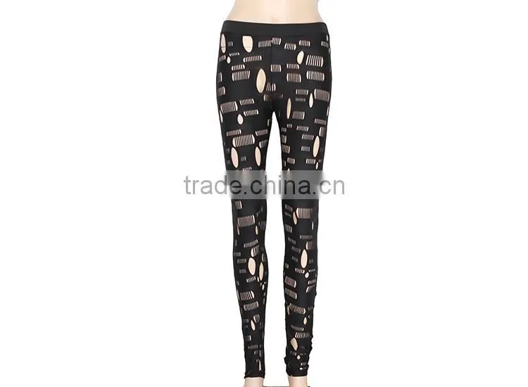 Custom design Women wear Ladies young girl sex comics leggings
