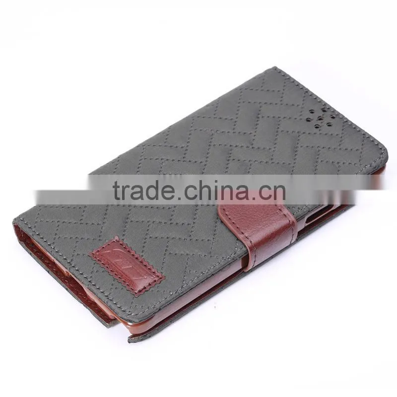 New style leather case cover, For samsung galaxy note 4 flip leather case cover D0158