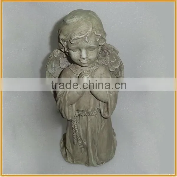 handmade angel resin angel figurine for home decor
