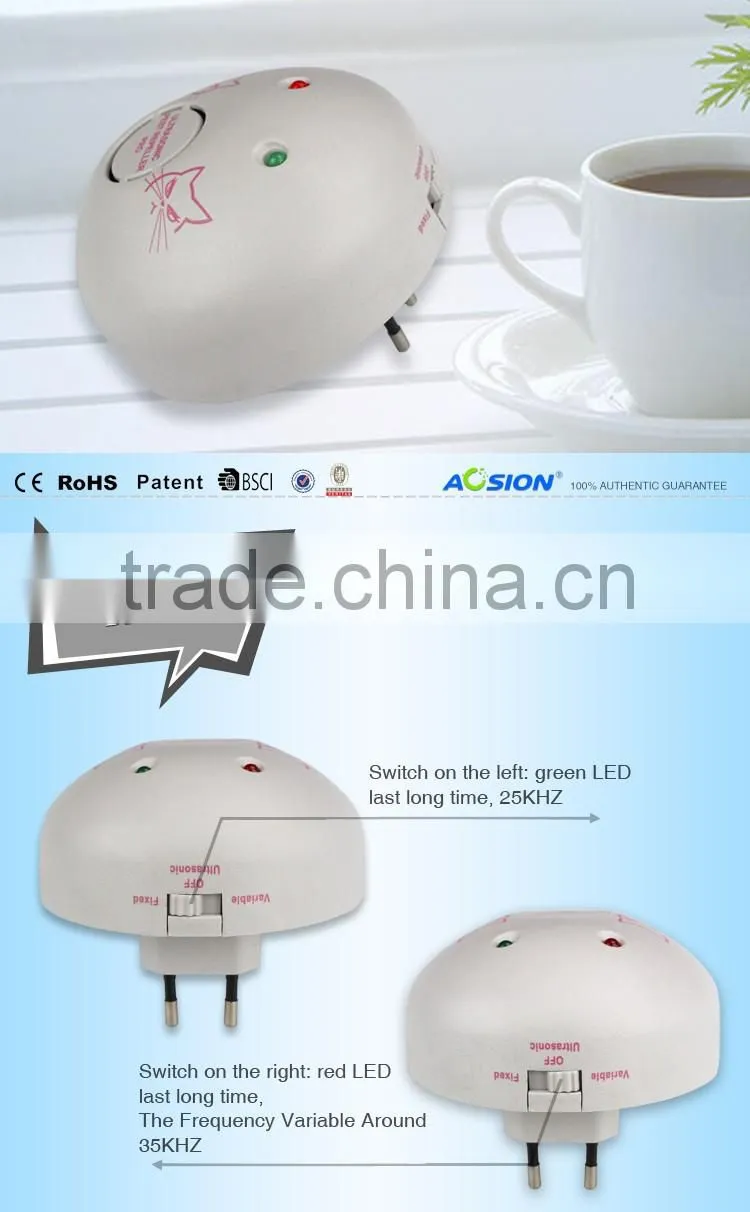 Aosion indoor use ultrasonic rat repeller keep your house tidy with no chemical