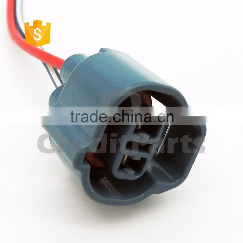 Automobile small car engine fuel pump DSCN4871 Walbro terminals and connector used cars