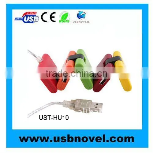 4 PORT foldable usb HUB