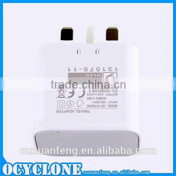 2014 original product British Standard charger for Samsung galaxy note 3