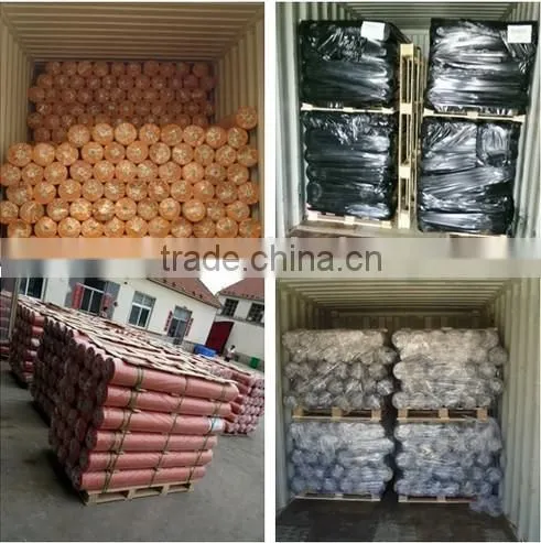 4m*25m orange Construction Plastic Film for Cover