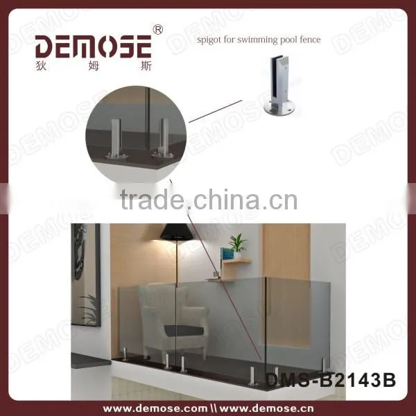 High quality stainless steel handrail support/glass clamp