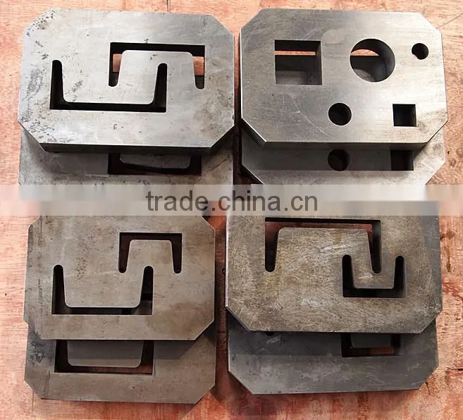 QC12Y series hydraulic muliti-functional channel steel shearing machine