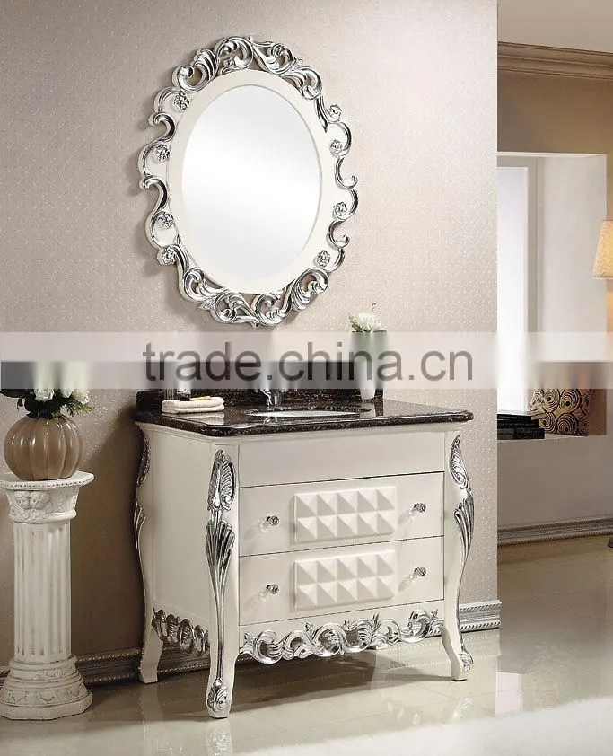 ROCH 8044 Well Sale Luxurious Design Bathroom Cabinet,Solid Wood Cabinet,Hotel Cabinet