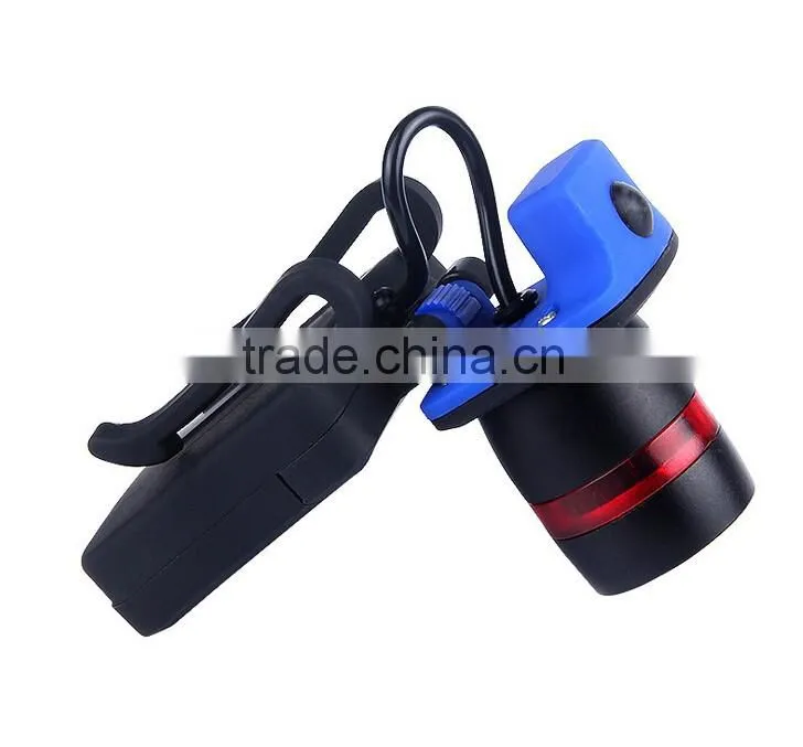Outdoor Hand Free LED Clip On Cap Hat Flashlight Lamp