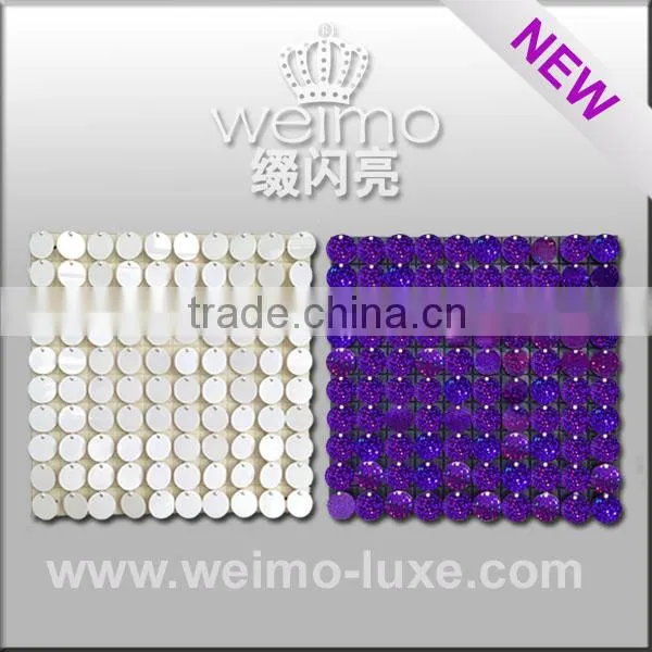 Sparkly pvc wall panel decoration for wine shop