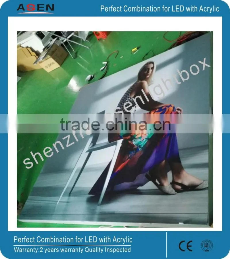 Frameless lighted box signs illuminated box signs signs light box
