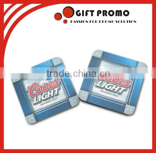 Double Side Printed Absorbent Paper Wine Coaster