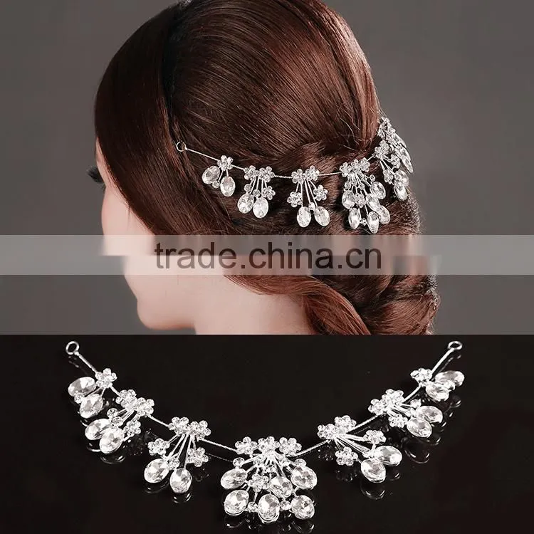 crystal fashion hair accessory for women, fancy hair accessory